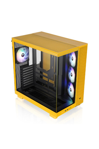 THERMALTAKE VIEW 380XL CA-11E-00M4WN-00 Gaming Mid-Tower PC Kasası Sarı