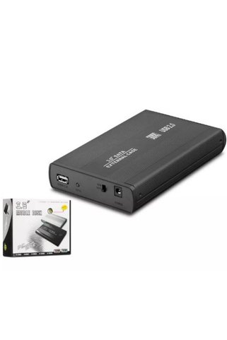 HADRON HDX1753 HDD KUTUSU USB2.0 METAL SATA 3.5" SİYAH