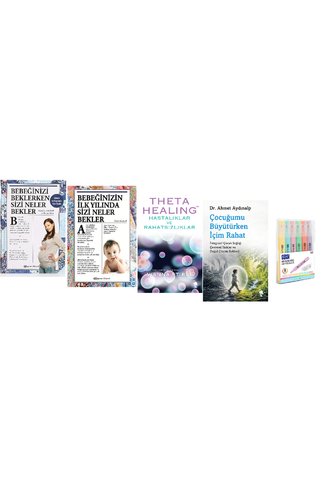 Epsilon Yayınevi Bebeğinizi Beklerken Neler Bekler + Bebeğinizin İlk Yılında + Theta Healing Hastalıklar Ve Rahatsızlıklar + Çocuğumu Büyütürken KALEM SETİ HD