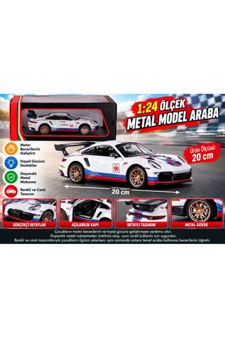 NW NessiWorld KZL-2420C PORSCHE 1-24 KUTULU MODEL ARABA