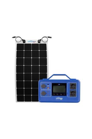 Tommatech Güç İstasyonu Paketi - 512Wh Taşınabilir Güç Kaynağı + 110Wp Flexible Güneş Paneli