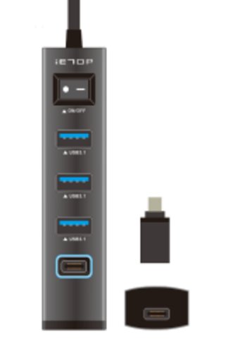Marsilyan Type-c 3.1 Gen1 Hub Pd 4 Port 5 Gbps TU359 TG-BSVA43