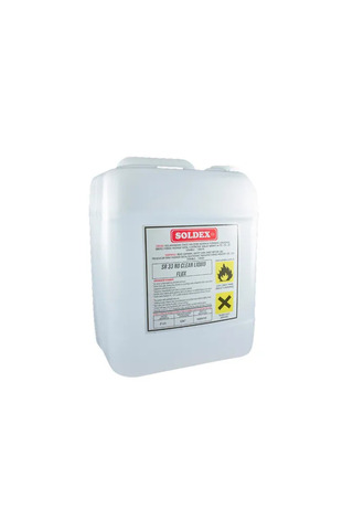 Colezyum Soldex No Clean Flux 5 LT SR33 - Temizleme Gerektirmeyen Lehim Suları