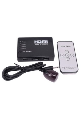 Marsilyan ZR274 501 Hdmı 5 Port Switch TG-BSVA43