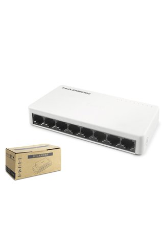 Marsilyan Ethernet Switch 8 Port 10/100 Mbps - Beyaz HDX1366 TG-BSVA43