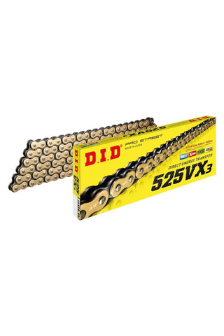 D.I.D DID-525VX3 (Gold)-104 Zincir DUCATI MONSTER 1100 ABS 1100CC (2010-2011)