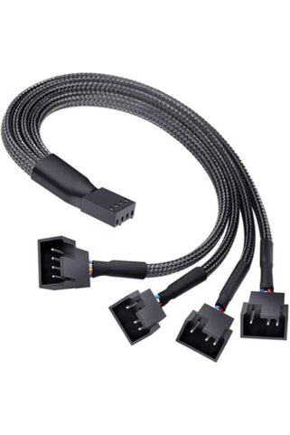 MyBest Fan çoğaltıcı kablo 4 lü fan çoğaltıcı fan çoklayıcı 4 port