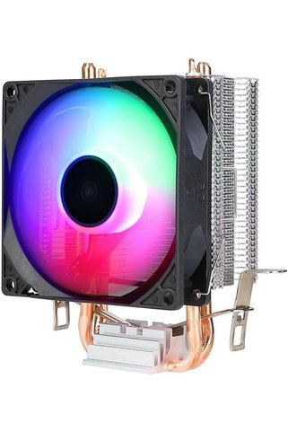 HANEL Cold Frost RGB Fanlı Intel AMD Uyumlu Bakır Borulu CPU Soğutucu İşlemci Fanı (Cold Frost 601)