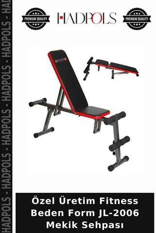 HadPols Özel Üretim Fitness Beden Form JL-2006 Mekik Sehpası