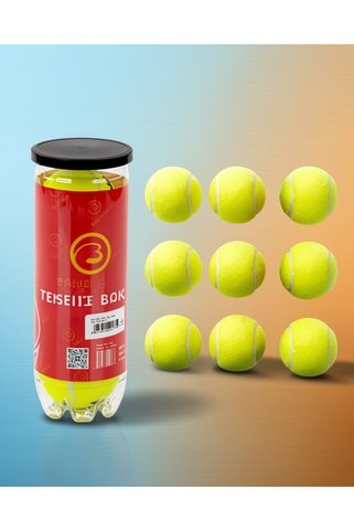 tecnocom 9'lu Tenis Topu Seti Dayanıklı Keçe Kaplama