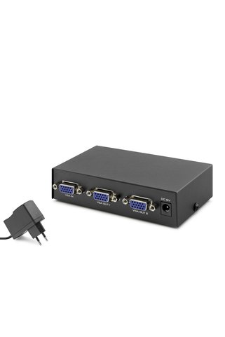 Marsilyan Vga Splitter 1 In 2 Out 200 Mhz - Siyah HDX1277 TG-BSVA43