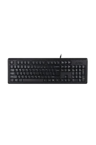 A4 Tech KR-92 Q TR MM SİYAH USB KABLOLU KLAVYE FBR