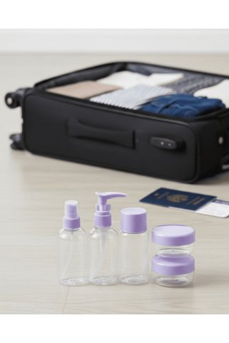 Eco Lounge 30 ml 5 Parça Seyahat Şişesi Seti Sızdırmaz Taşınabilir