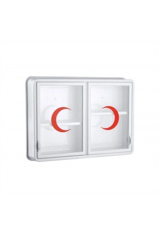 shopwave CAM 2 KAPAKLI ECZA DOLABI 35x49x10 cm (5047)