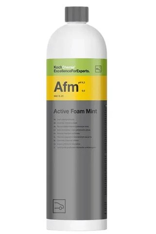 Koch Chemie AFM Active Foam Mint (Nane Kokulu Yoğun Köpüklü Araç Yıkama Şampuanı) 1Lt.