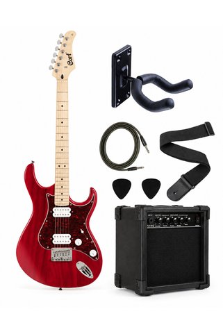CORT G100HHOPBC Elektro Gitar Seti - Hightone HT-10 Amfi Dahil Paket