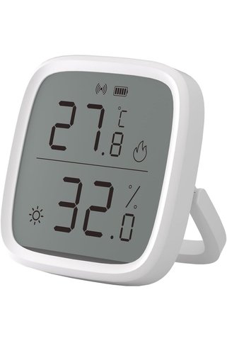 HANEL SNZB-02D ZigBee LCD Ekranlı Akıllı Sıcaklık ve Nem Sensörü | SNZB-02D
