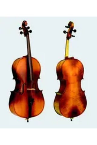 Johanse Viyolonsel Model 133.1 Set III 4/4 arkası fırınlanmış masif ağaç, abanoz tuş ve kulaklar, ma