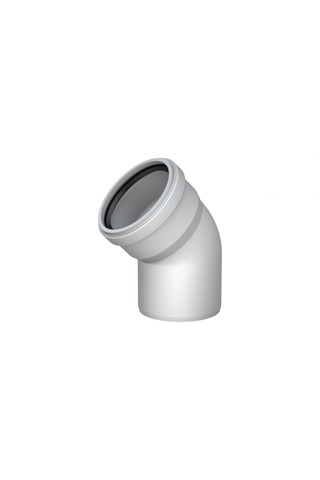 PlentifulPvc Atık Su Borusu 45 derece 110 mm 10 Adet