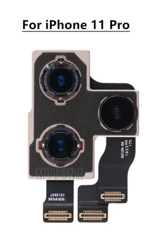 Bezos iPhone 11 Pro-11 Pro Max Uyumlu Orijinal Arka Kamera CAN