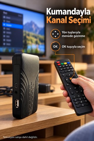 Viessmann HDMI ve AV Bağlantılı HD Uydu Alıcısı