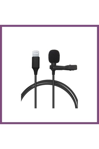 Lightning 2 Metre Double Mikrofon - Siyah BZSTWIN