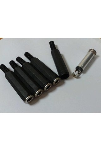 STRSTORE 6.3mm Dişi Lehimlik Konnektör Çivi Jack 6.3 mm dişi jack