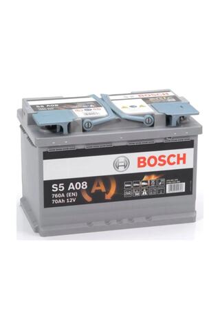 Bosch Akü 12v 70ah Agm Akü S5 760 Cca Start&stop Araç Aküsü