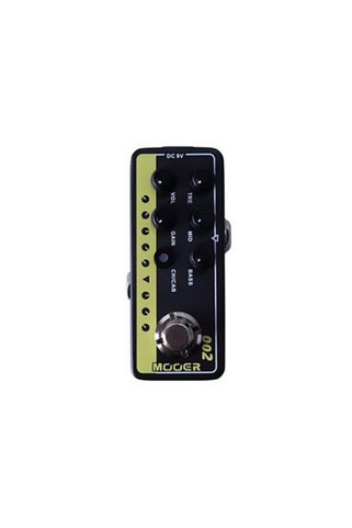Mooer M002 Micro Preamp Uk Gold 900 (marshall J Tip)