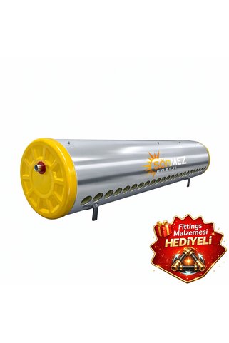 Sönmez Solar 24'lü Vakum Tüplü Basınçlı Sıcak Su Tankı – Kapalı Devre (Yalnızca Depo)