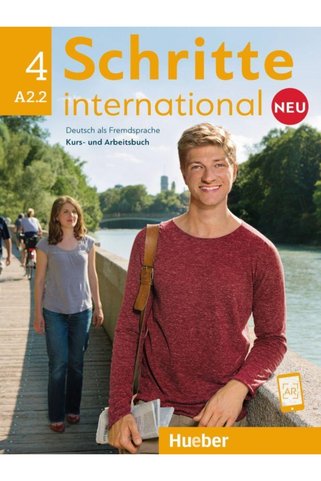 Hueber Yayınları Schritte international Neu 4 Kursbuch und Arbeitsbuch mit Audios online