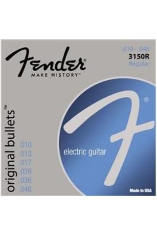 FENDER Original Bullets Pure Nickel 3150r 10-46