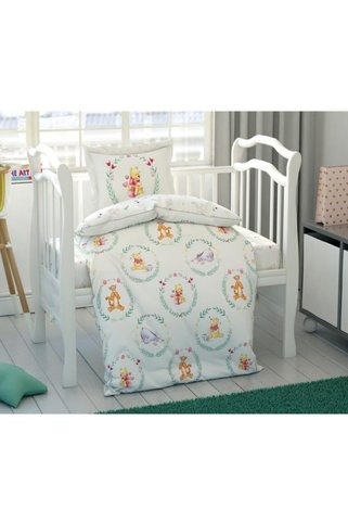 Taç Disney Winnie The Pooh Friends Baby Nevresim Takımı