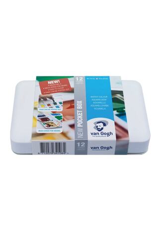 Talens Van Gogh Suluboya 12+3 Renk