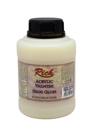 Rich Boya Rich Su Bazlı High Gloss Parlak Vernik 1250cc 1.75kg