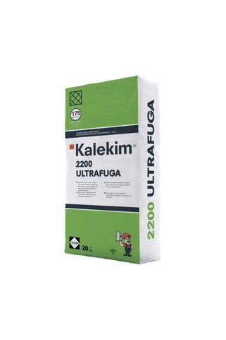 Kalekim 2251 Ultrafuga Silikon Katkılı Beyaz Derz Dolgu 20 Kg