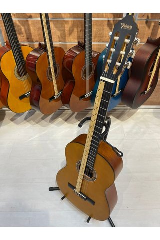VALENCIA Vc204 4/4 Boy Mat Klasik Gitar Kılıf Ve Pena