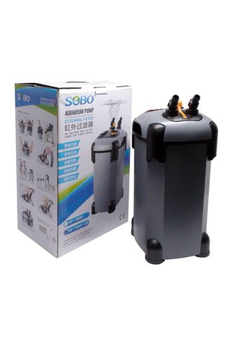 Sobo Akvaryum Dış Filtre Sf-1500f Uv Işık 15w 1500 Lt/saat