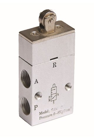 motion Mini Mekanik 3/2 Valfler 1/4 3-2 Pimli Makaralı Valf