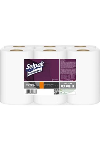 Selpak Professional Fotoselli Sensörlü Kağıt Havlu 6'lı 21cm 135m 6kg
