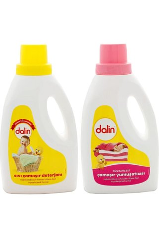 Dalin Sıvı Çamaşır Deterjanı + Çamaşır Yumuşatıcısı (düş Bahçesi)