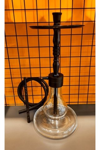 gezer nargile Gzn G7 Puff Siyah Aleminyum Model Nargile Takımı