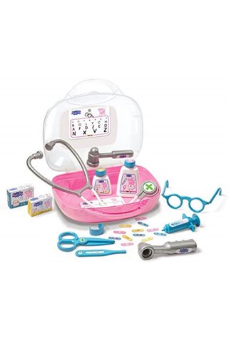 Smoby 340101 Doktor Çantası, Aksesuarlı Oyuncak Doktor Çantası, 3 Yaş Üzeri Çocuklar Için Uygundur