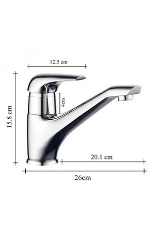 Creavit Royale Tek Kollu Lavabo Bataryası