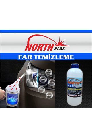 NORTH PLAS Buharlı Far Temizleme Seti