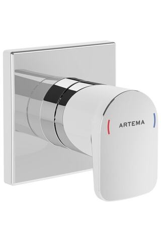Artema Root Square A42729 Ankastre Stop Valf Sıva Üstü Krom