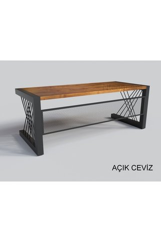 NT Concept Ntconcept Doğal Ahşap Ofis Ve Çalışma Masası-85cm-140cm-renk Seçenekli