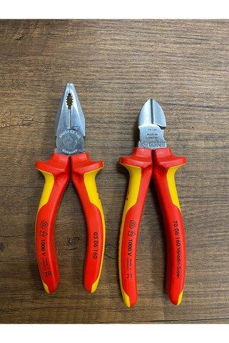 Knipex 160 Mm Pense Ve Yan Keski Seti 1000 V Vde Made In Germany