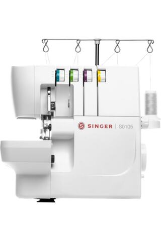 SİNGER S0105 2,3 Ve 4 Iplikli Ev Tipi Overlok Makinesi