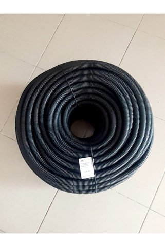 Başoğlu Elektrik 14 Lü PVC Spral Boru Siyah 100 MT
